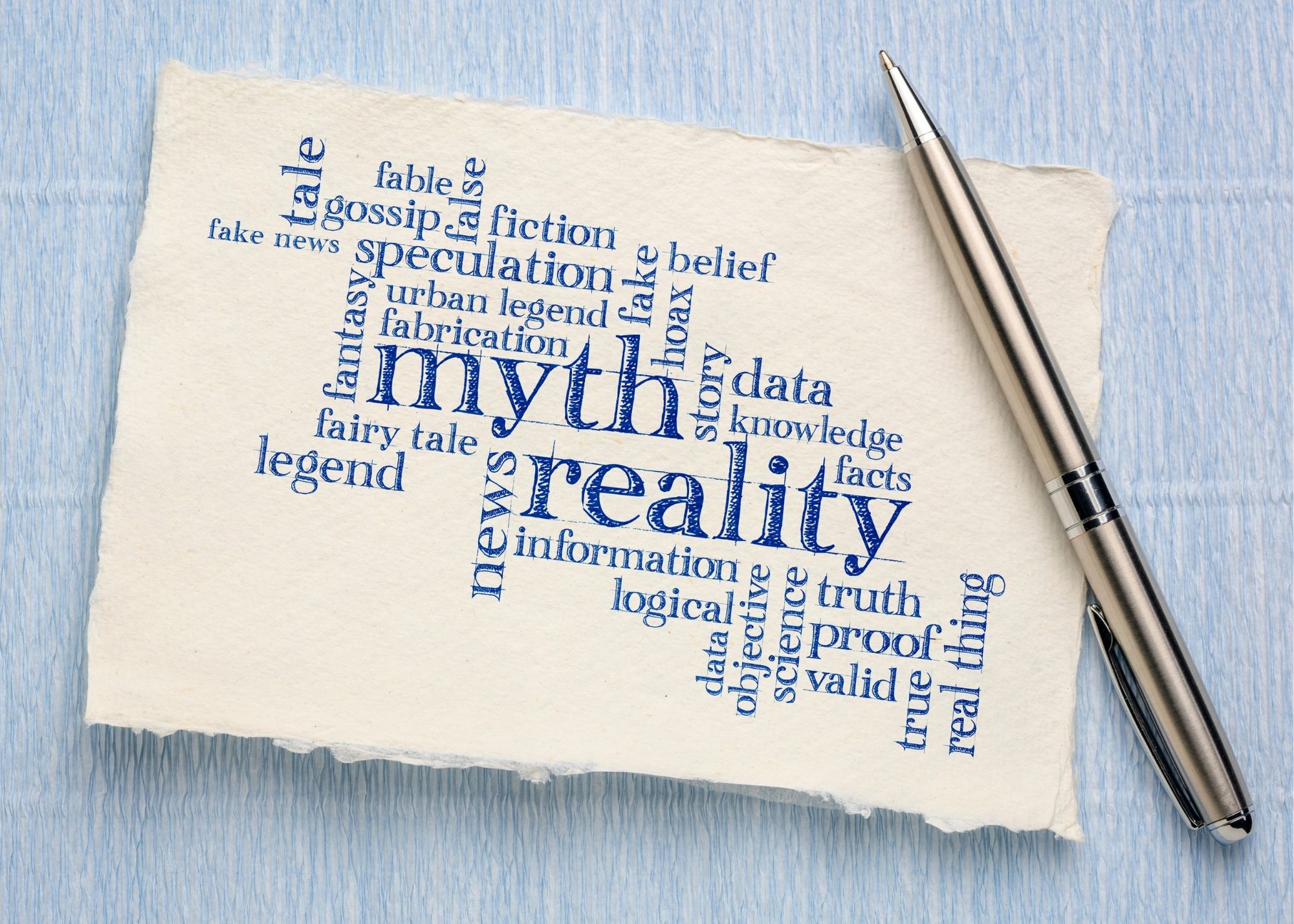 Wordle for myth and reality
