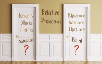 Which, Who, and That: Singular or Plural?